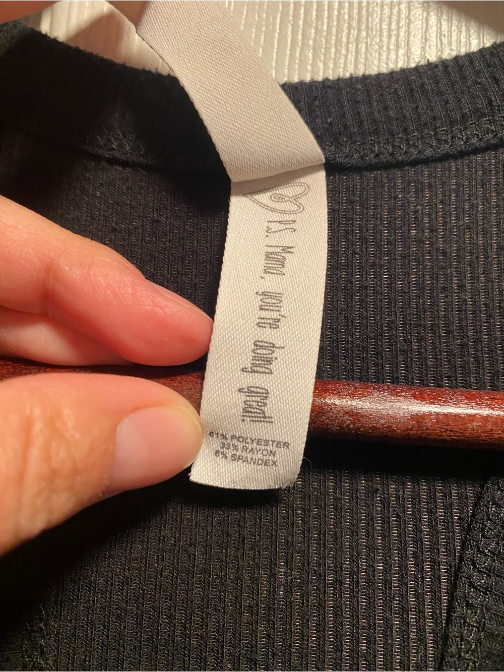 Latched Mama Racerback Ribbed Nursing Tank Top - Picture 5 of 7